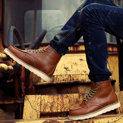 Cole™ | Vintage-Inspired Classic Leather Boots